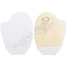 Loofah Glove With Finger One Face