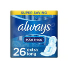 Always Maxi Thick Long 28 + 3 Pcs 26 Pads Size Long