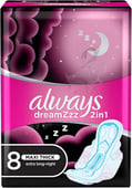 Always Maxi Extra Long Pieces Purple 8 Pads Size Extra Long