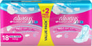 Always Sensitive Skin 18 Pcs + 2 Free Long 20 Pads Size Long