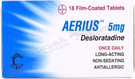 Aerius 5 Mg Tablets