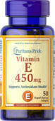 Puritan'S Pride Vitamin E 450 Mg 100 Tablets