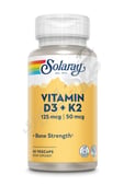 Solaray  D-3 & K-2 60 Vegcaps