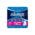 Always Maxi Thick Size Long By Proctor & Gamble 9 Pads Size Long
