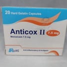 Anticox 7.5 Mg 20 Capsules