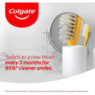 Colgate toothbrush 1 u. Medium 360º charcoal infused.