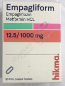 Empagliform 12.5/ 1000 Mg 30 Tablets