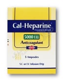 Calheparine 5000Iu 3Amp