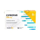 Ciprofar 500 Mg 10 Tablets