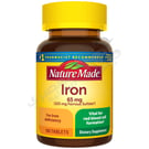 Nature Made Iron (325 Ferrous Sulfate) 65 Mg 180 Tablets