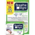 Breathe Right Extra For Sensitive Strips 72 Count