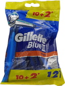 Gillette Blue Shaver 2 Plus Bag 10 + 2