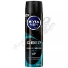 Nivea Men Deep Black Carbon Beat Antyperspirant Spray 150 Ml