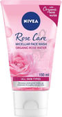 Nivea Face Wash Micellar Rose Care With Organic Rose All Skin Types 150 Ml