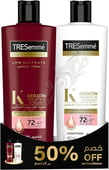 Tresemme Shampoo Arganoil&Keratin Protein + Conditioner Arganoil&Keratin Protein 400 Ml