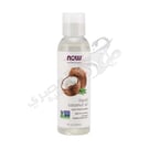 Now Foods Solutions Light And Nourishing Liquid Coconut Oil For Hair & Skin Treatment 118 Ml