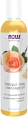 Now Foods Solutions Tranquil Rose Massage Oil 237 Ml