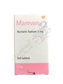 Marevan 5 Mg 102 Tablets