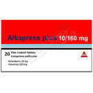 Alkapress Plus 10/160 Mg 20 Tablets