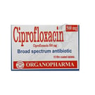 Ciprofloxacin 500Mg 10 Tab Organopharma