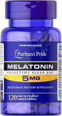 Puritan'S Pride Extra Strength Melatonin 5 Mg-120 Tablets