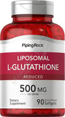 Piping Rock Liposomal L-Glutathione (Reduced) 500MG 90 Softgels