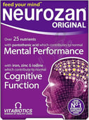 Vitabiotics Neurozan Original Mental Performance Cognitive Function 30 Tablets