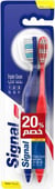 Signal Triple Clean Medium for plaque removal and protection against cavity Toothbrush 2PC