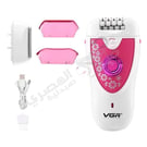 VGR V-722 Rechargeable Wet & Dry Women Epilator Pink 2 In 1 6973224087222