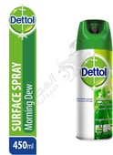 Dettol Morning Dew Surface Spray By Rickett 450 Ml