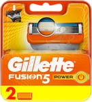 Gillette Fusion Power Mens By Gillete 2 Blades