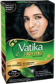 Dabur Vatika Henna Black S 6 Sachets 60 Gm