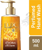 Lux Hand Wash Perfumed Golden Allure By Unilover 500 Ml