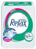 Relax Adult Diapers Full Protection 5 In 1 Medium 12 Pads
