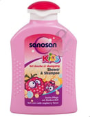 Sanosan Kids Shmpoo & Shower Raspberry 200 Ml