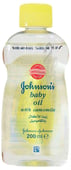 Johnson'S Baby Oil With Camomil By Jonhson & Jonhson 200 Ml