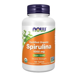Special Import - Now Foods SPIRULINA 1000MG 120 Tablets 733739027153