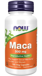Now Foods MACA 500mg 100 Capsules