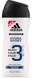 Adidas Hydra Sport Moisturise + complex 250ml
