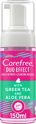 Carefree Wash With Green Tea And Aloe Vera By Jonhson & Jonhson 150 ml