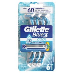Gillette Blue3 Cool Men'S Disposable Razors 3 Razors