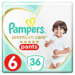 Pampers Pants Baby Diapers 36 Diapers Size 6