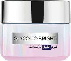 لوريال كريم جليكوليك برايت الليلي 50 ملي