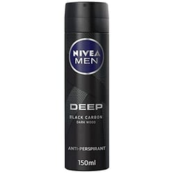 Nivea Deep Black Carbon Spray Men 150 ml