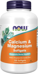 Special Import - NOW Foods Calcium & Magnesium, 120 Softgels 733739012517