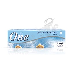 One Hair Removal Cream Lanolin Normal Skin 140 Gm