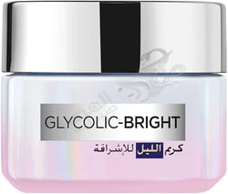 L'Oreal Glycolic Bright Night Cream 50 Ml