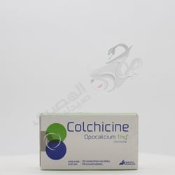 Colchicine Opocalcium 1 Mg 20 Tablets