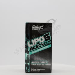 Nutrex Research Lipo 6 Black Hers Ultra Concentrate Fat Burner Pills 60Count