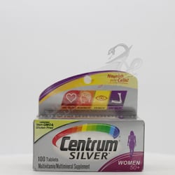Centrum Silver Women 50+ Multivitamin 100 Tablets